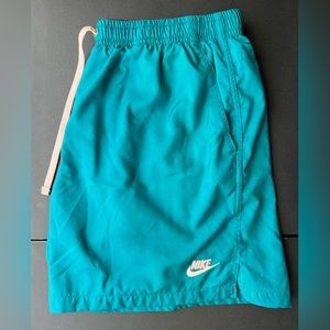 Men’s Nike Blue/Green Shorts